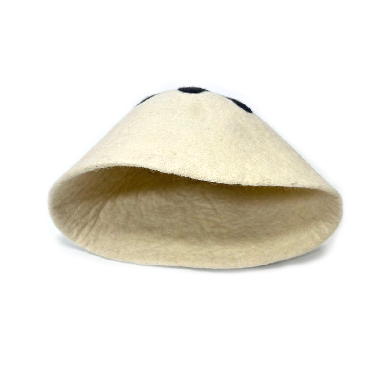 Wool Felted Sauna Hat | Merino Wool Banya Hat for Heat Protection