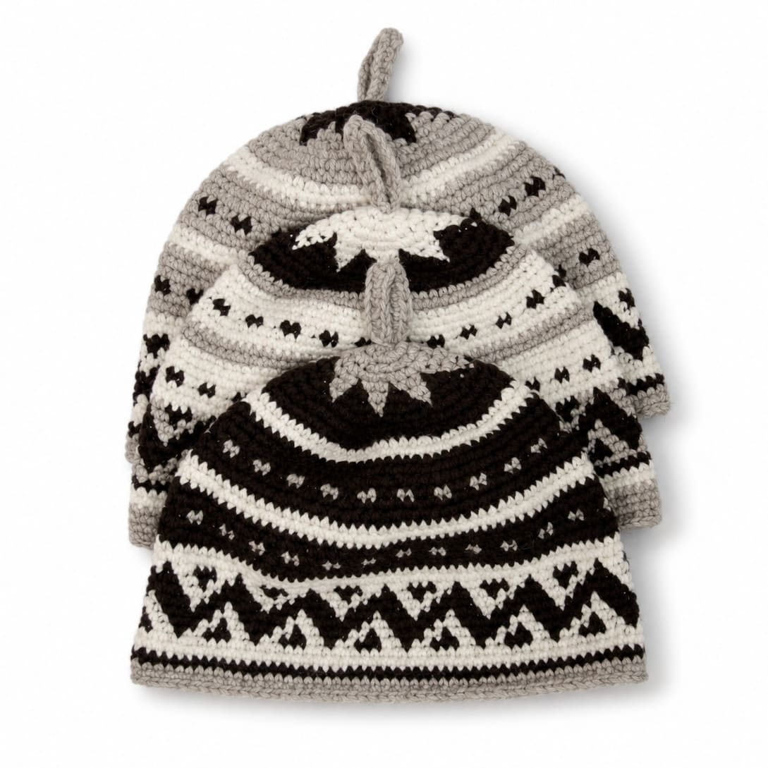 Knitted Sauna Hat | Banya Hat for Heat Protection