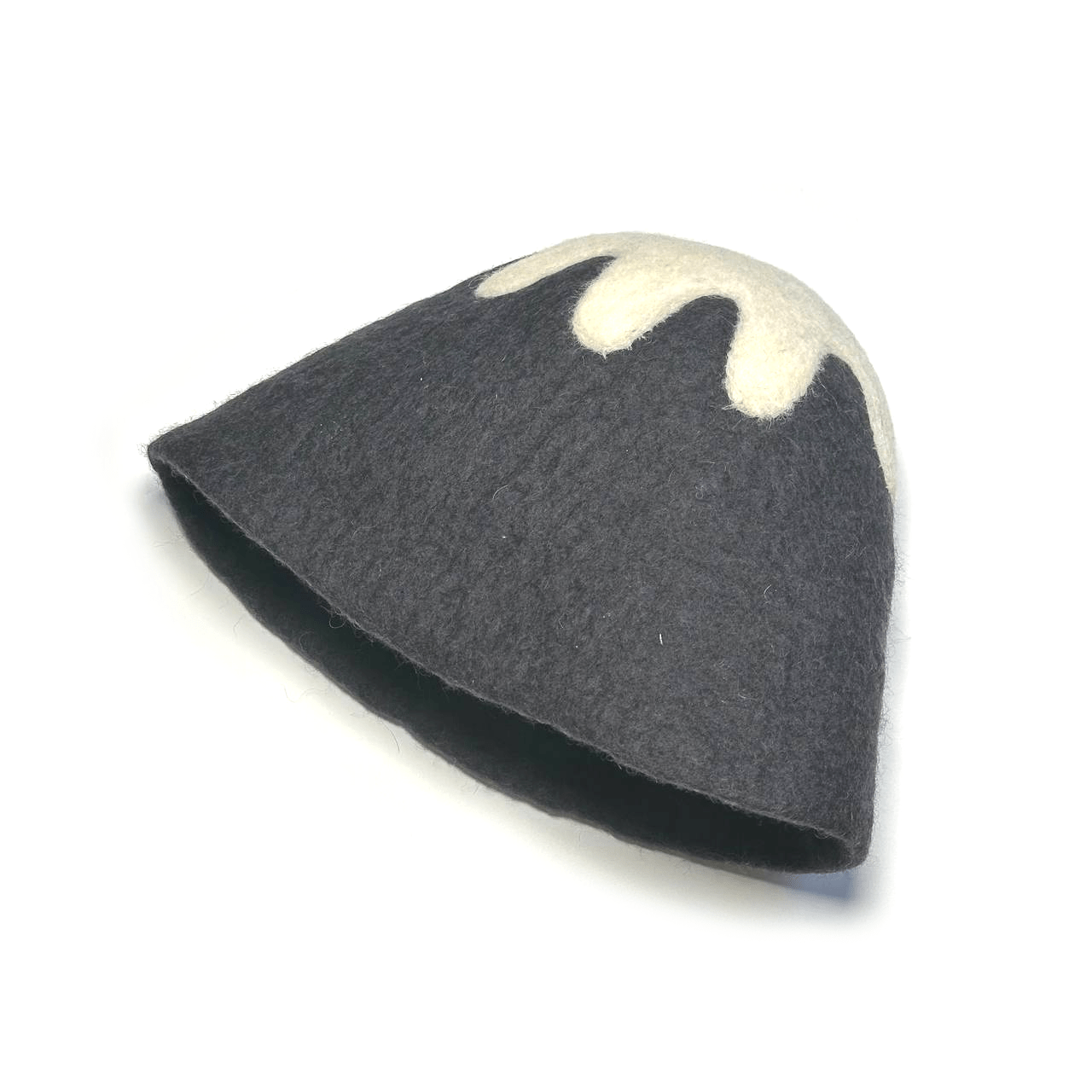 Classic felt sauna hat for bath and sauna use